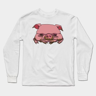 Tired Pig Long Sleeve T-Shirt